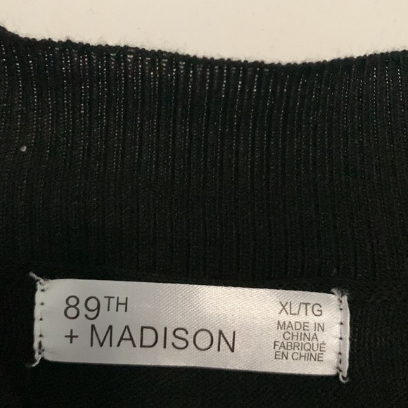 French style puffed sleeve sweater with beaded decor - Picture 3 of 3